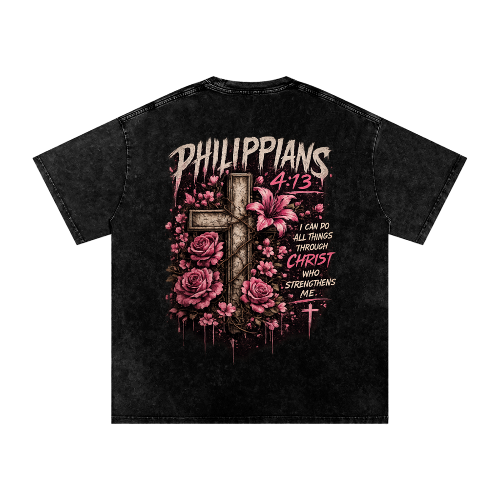 SNOW WASHED PHILIPPIANS 4:13